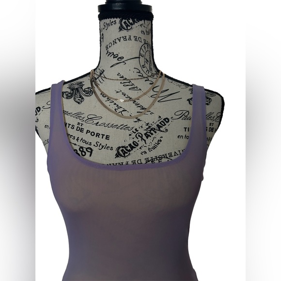 NWT Mesh Ruched Dress | Yellow Lined | Sexy & Flattering Fit - Picture 2 of 7